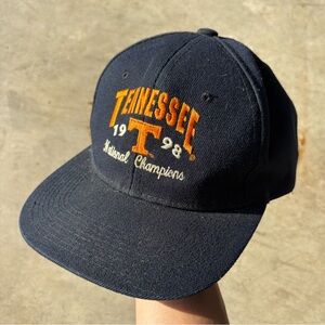 Vintage 1998 Tennessee Volunteers TN Vols Wool Snapback 90s National Champions